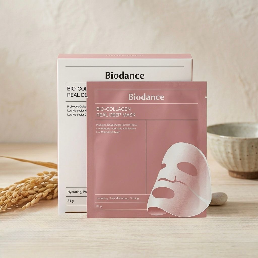 Bio Collagen Real Deep Mask, 4 x 34g
