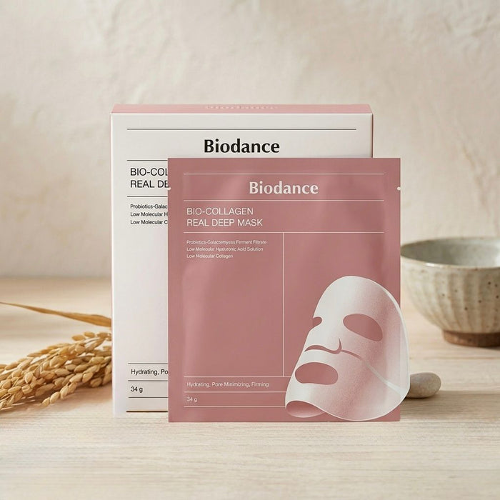 Bio Collagen Real Deep Mask, 4 x 34g
